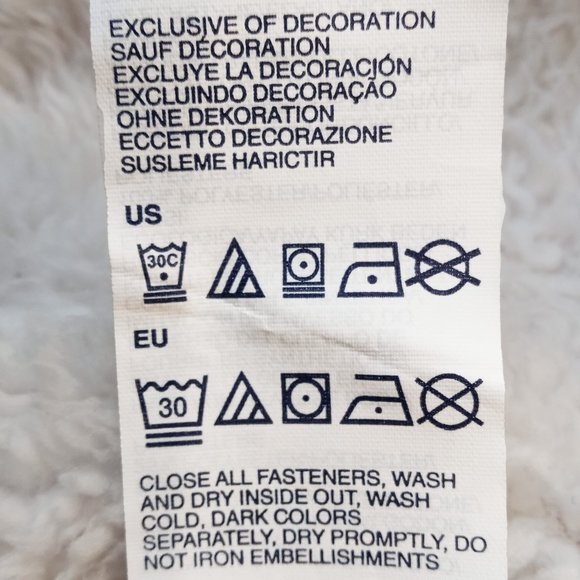 Tommy Hilfiger Red Hoodie Lined In Faux Fur Size US 18M - Picture 5 of 6